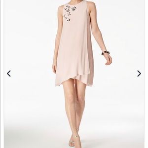 Ivanka Chiffon Dress pastel color